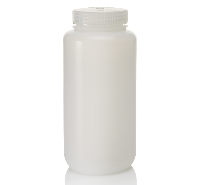 [Thermo Nalgene] 2104-0032 / 1L Nalgene Wide-Mouth Lab Quality HDPE Bottle
